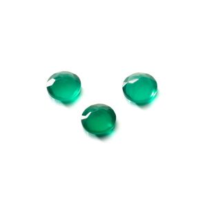 Round stone, green onyx 3 mm GAVBARI, semi-precious stone