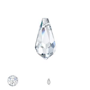 Drop pendant, 984 5,5x11 mm Crystal, Preciosa