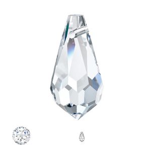 Drop pendant, 984 7,5x15 mm Crystal, Preciosa