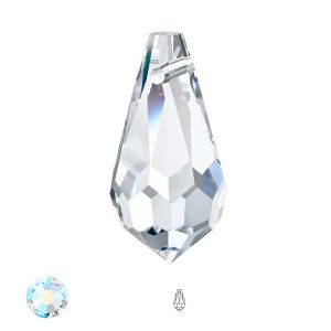 Drop pendant, 984 7,5x15 mm Crystal AB, Preciosa