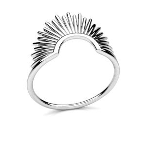 Sun ring, sterling silver 925, ODL-01088 10,5x19,3 mm r.11