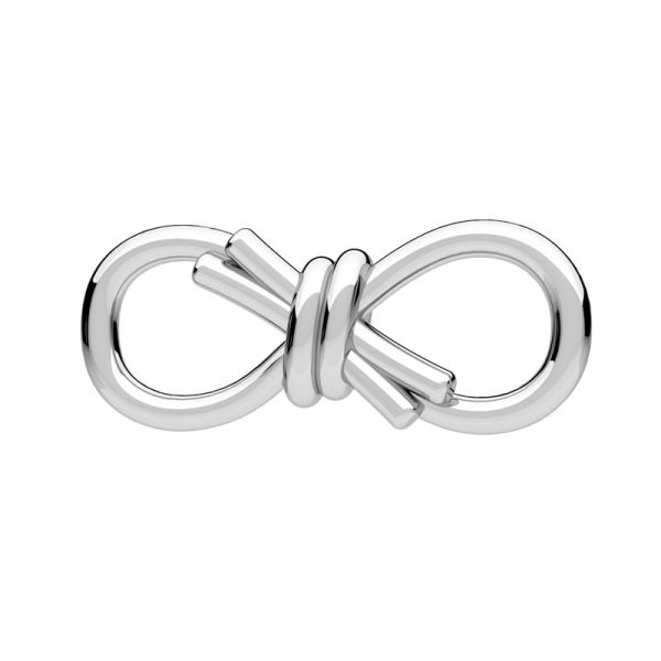 Infinity sign pendant*sterling silver 925*ODL-01156 6,4x16,2 mm