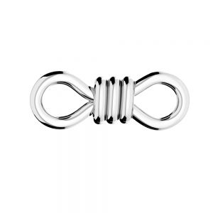 Infinity sign pendant*sterling silver 925*ODL-01168 4,8x13 mm