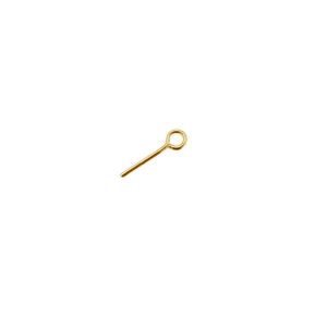 Headpins with hook*AU 585,14K*SZPO - 0,70 (20 mm)