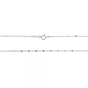 Grumetta chain federing clasp*sterling silver 925*M/G035 F0,5 40 cm