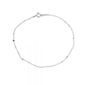 Grumetta bracelet, federing clasp*sterling silver 925*M/G035 F0,5 19 cm