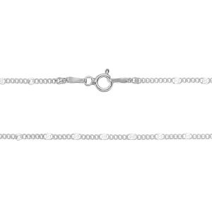 Grumetta chain federing clasp*sterling silver 925*M/G045 F0,5 40 cm