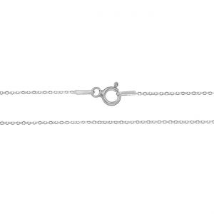 Delicate diamond anchor chain, sterling silver 925, AD 025 40 cm