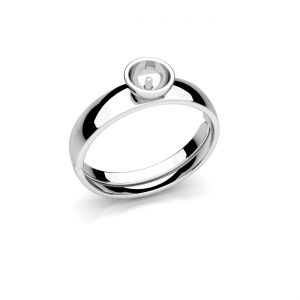 Ring universal size - setting for pearls*sterling silver 925*U-RING ODL-01306 3,2x16 mm