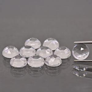 Rosette - rock crystal 6 MM