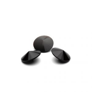 Round stone, rivoli - Onyx 12 MM