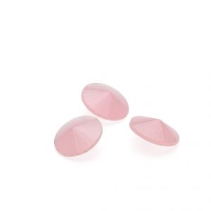 Round stone, rivoli - Rose Quartz 12 MM