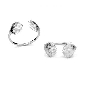 Universal ring - shells*sterling silver AG 925*U-RING OWS-00739 9,2x19,7mm