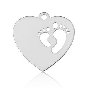 Pendant - camper*sterling silver AG 925*BL 542 - 0,40 14,3x14,2 mm