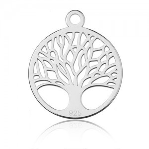 Openwork pendant - tree of life*sterling silver AG 925*BL 565 - 0,4 mm