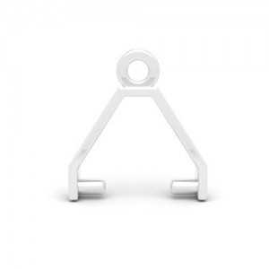 Drop bail for crystals*sterling silver AG 925*KRK 12