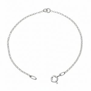 Rolo bracelet*sterling silver AG 925*S-BRACELET 6 - 15 cm