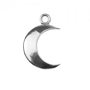 Pendant - moon*sterling silver AG 925*S-CHARM 273  