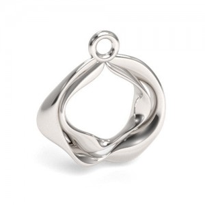 Pendant - irregular shape*sterling silver AG 925*S-CHARM 635  