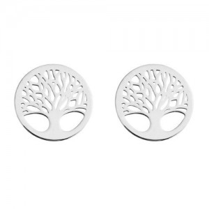 Stud earring - tree of life*sterling silver AG 925*SZ 89  