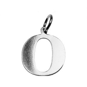 Pendant - letter O*sterling silver AG 925*BL O - 0,4 mm
