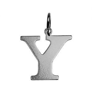 Pendant - letter Y*sterling silver AG 925*BL Y - 0,4 mm