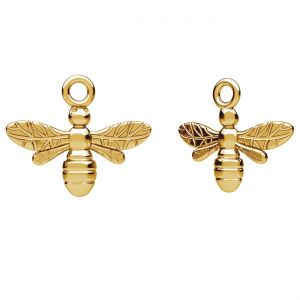 Pendant - bee*brass*BRASS ODL-00013 12.8x15 mm