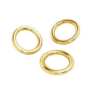 KC-1,00x2,70 - Open jump rings, sterling silver 925