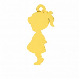 Child, girl pendant, LK-1283 - 0,50