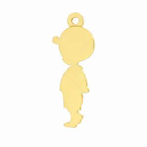 Child, boy pendant, LK-1284 - 0,50