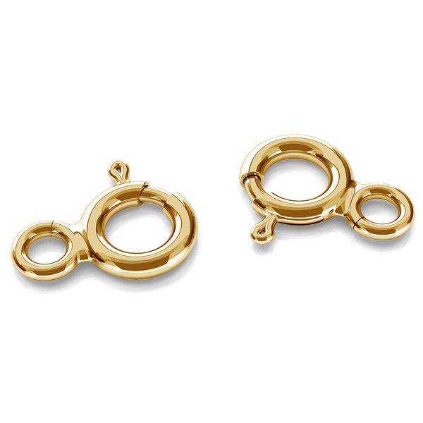 gold ring clasp