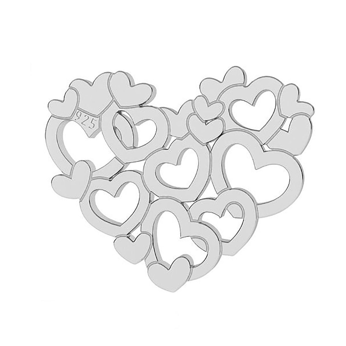 heart shape pendant
