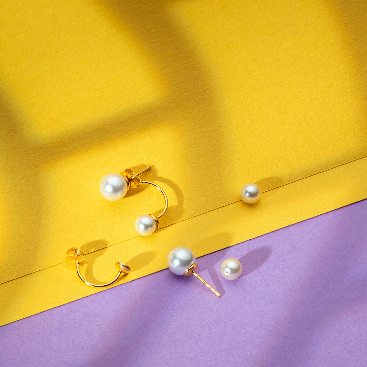 ear jacket findings - settings for pearls