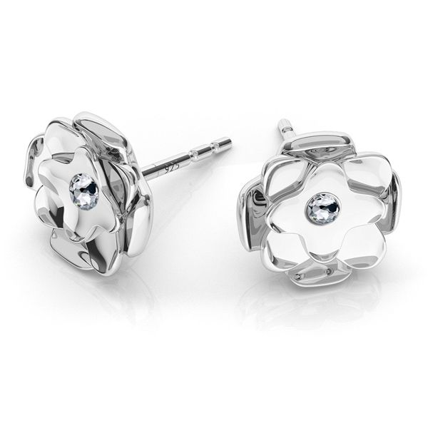 sterling silver xmas earrings